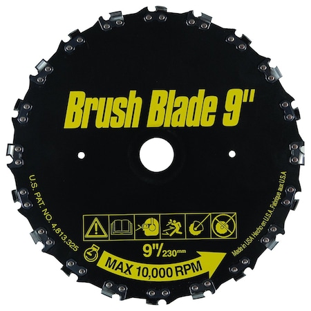 A & I Products BLADE-BRUSH, 9 9.5" x9.5" x1" A-B1BB777
